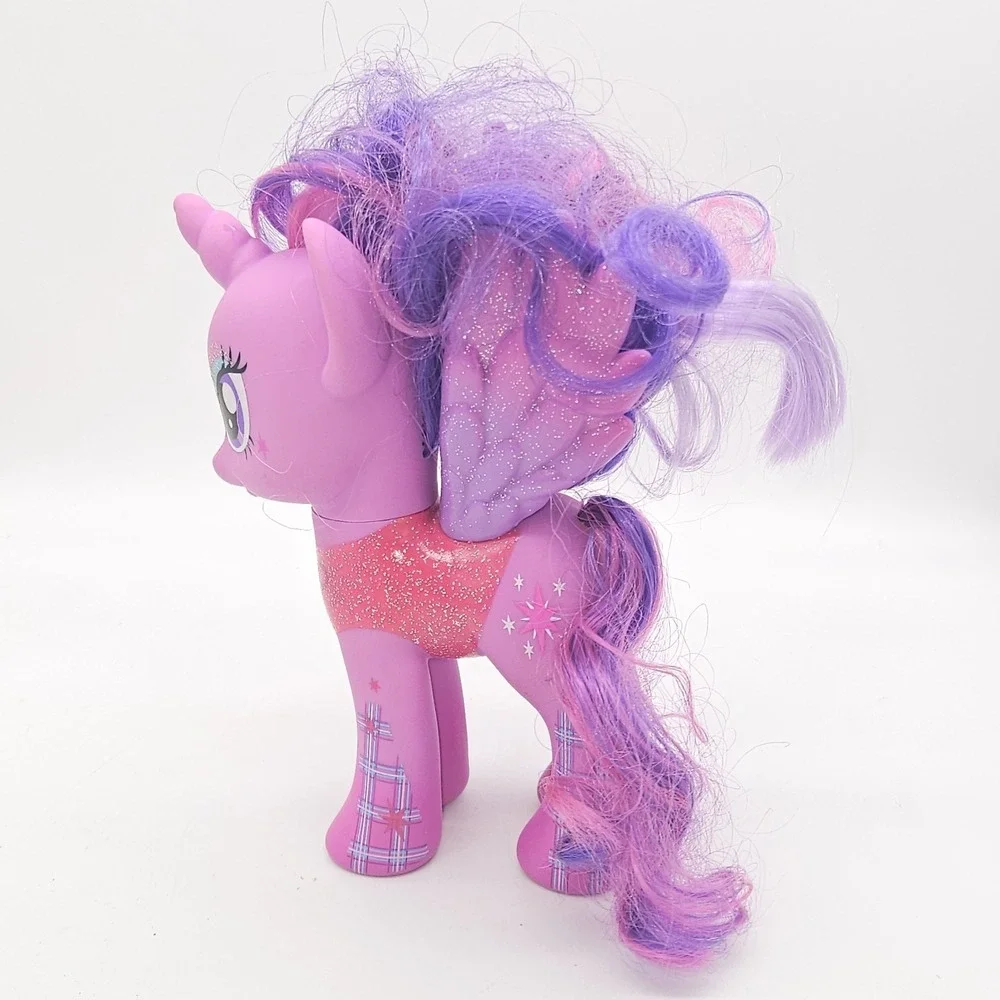 My Little Pony Twilight Sparkle Glitter Unicorn MLP G4 W Brushable 6
